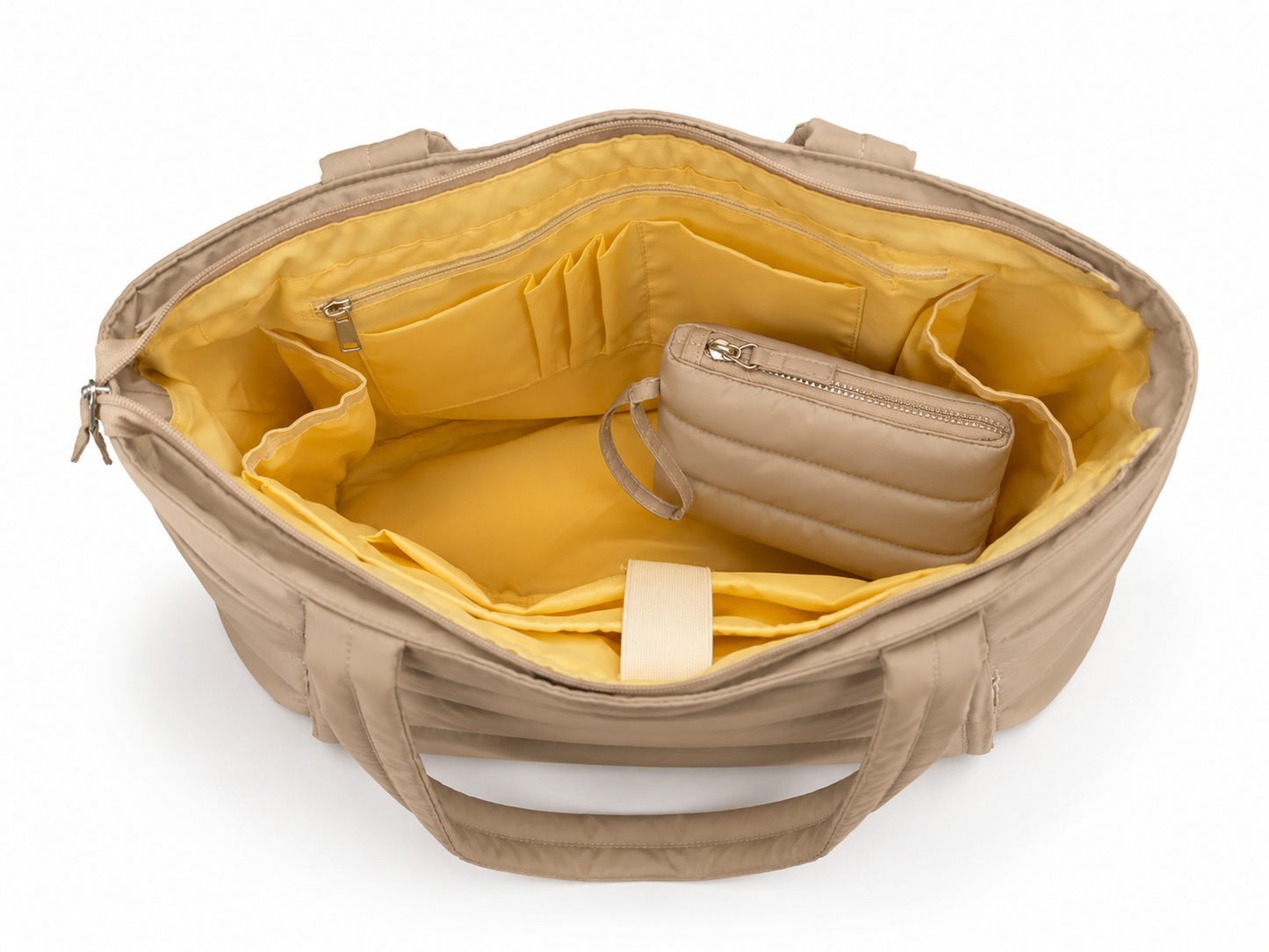 Beige Flow Bag