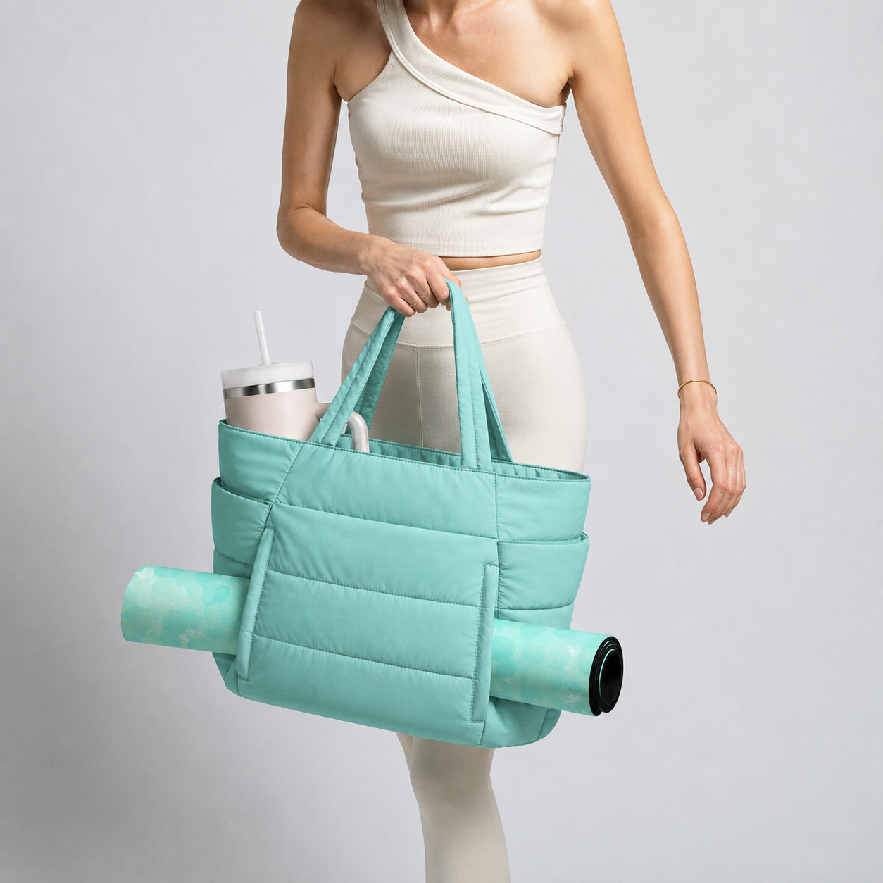 Soft Aqua Flow Bag