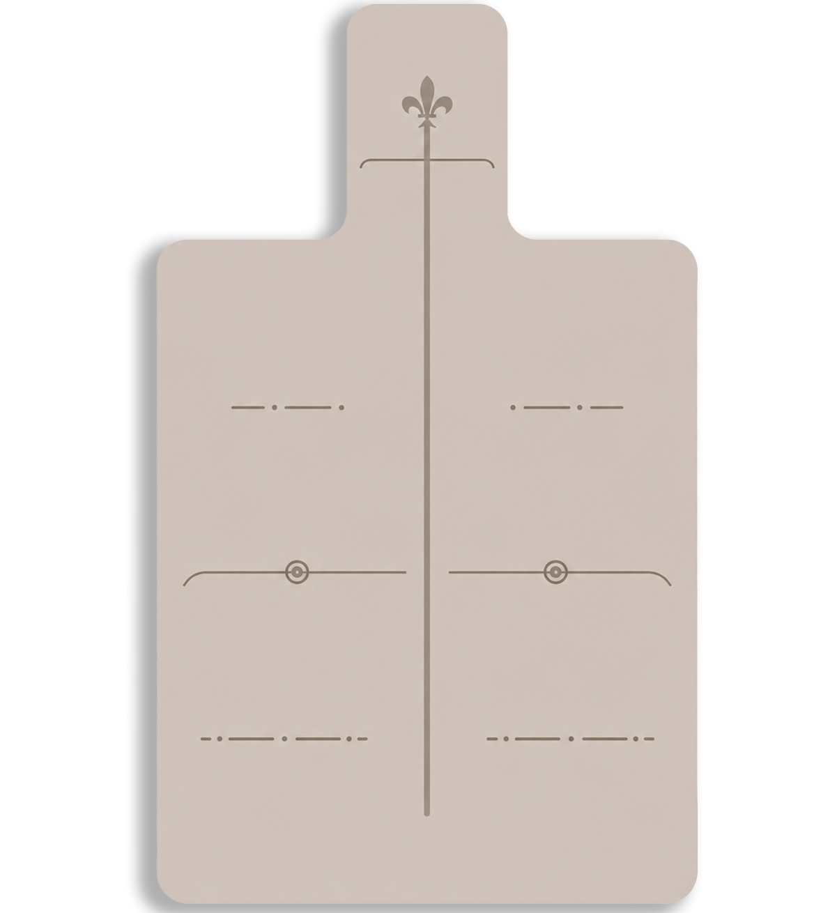 Mocha Grid Mat