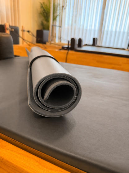 Grey Solid Natural Rubber Mat