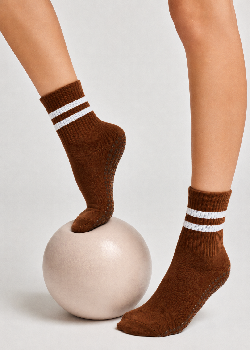 Brownie Grip Socks