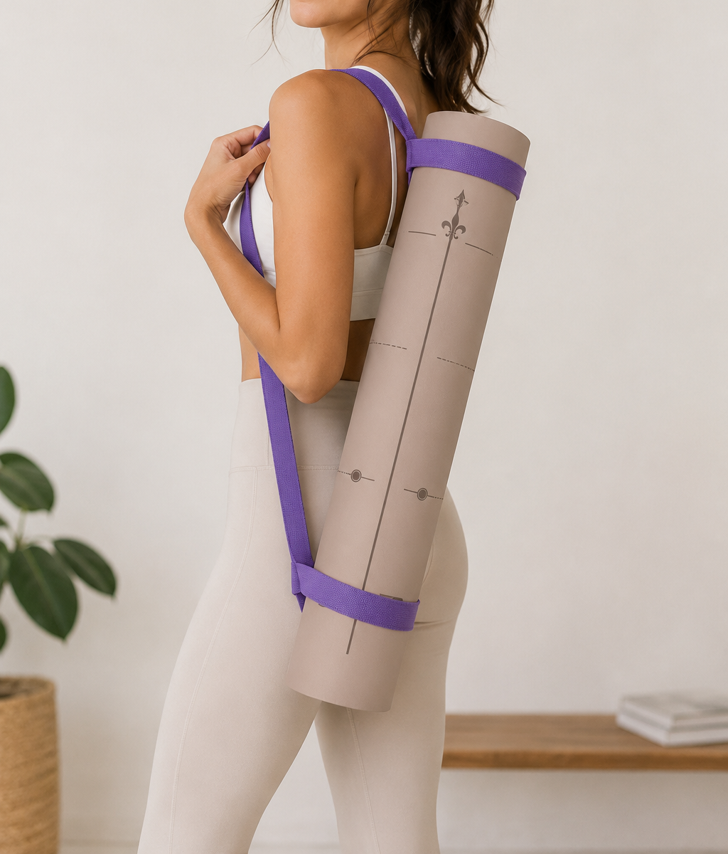 Mat Carry Strap Purple