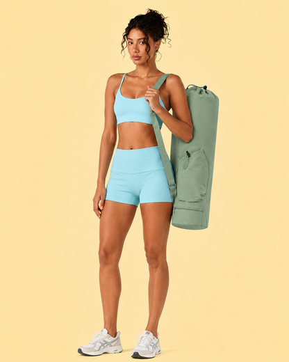 Green Yoga Bag