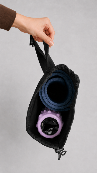 Black Yoga Bag