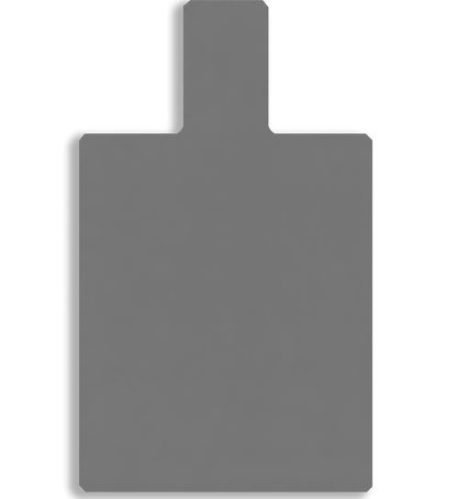 Grey Solid Natural Rubber Mat