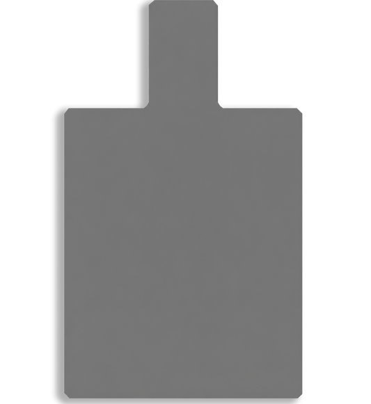 Grey Solid Natural Rubber Mat