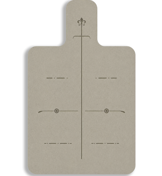Mocha Grip Grid Mat
