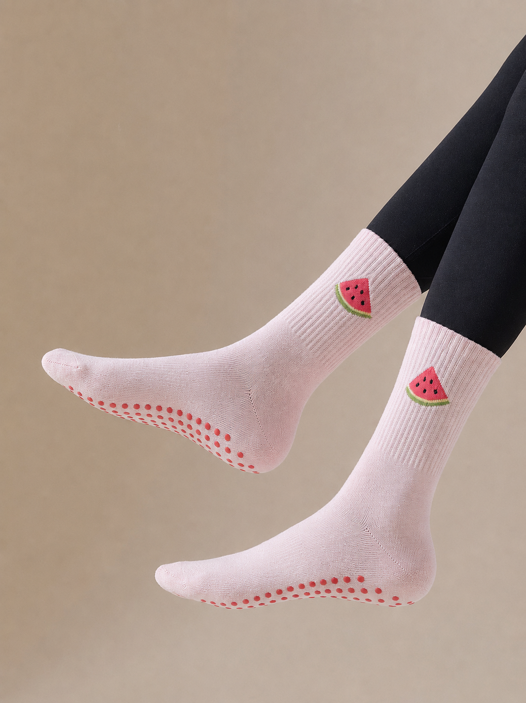 Watermelon Bliss Grip Socks
