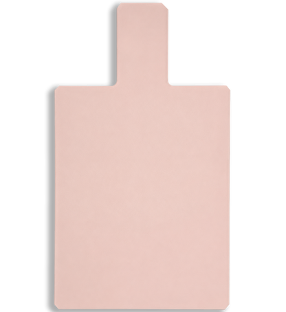 Pink Solid Natural rubber Mat
