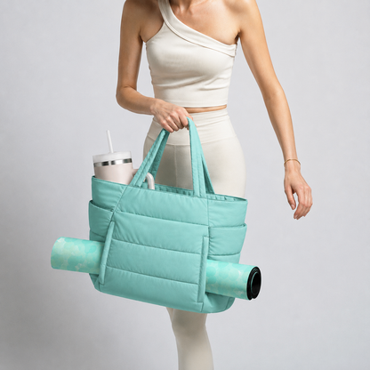 Soft Aqua Flow Bag