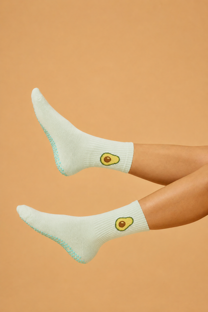 Avocado grip socks