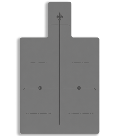 Grey Grid Natural Rubber Mat