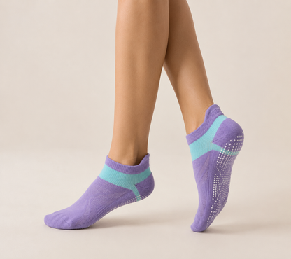 Purple Sky Grip Socks